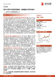 天然气行业跟踪报告之三：海外天然气价格再创新高，持续看好天然气板块