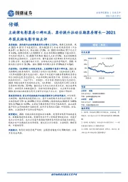 传媒：2021年国庆档电影市场点评-主旋律电影票房口碑双高，票价提升拉动当期票房增长