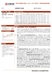 中泰化工周度观点21W40：纠正“一刀切”停产限产，华鲁迎来新材料收获期