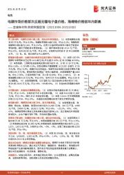 金属新材料高频数据周报：电碳市场价格首次反超无锡电子盘价格，海绵锆价格创年内新高