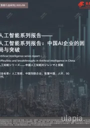 人工智能系列报告:中国AI企业的困局与突破