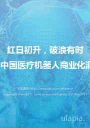 2021年中国医疗机器人行业商业化洞察报告：红日初升，破浪有时