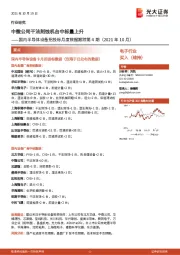电子行业研究国内半导体设备招投标月度数据跟踪第4期(2021年10月):中微公司干法刻蚀机台中标量上升