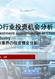 2021年中国车载HUD行业投资机会分析