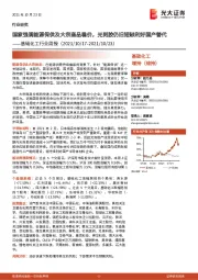基础化工行业周报:国家强调能源保供及大宗商品稳价,光刻胶仍旧短缺利好国产替代