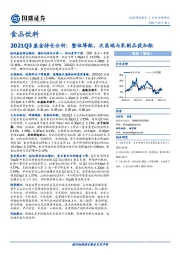 食品饮料行业专题研究：2021Q3基金持仓分析：整体降配，次高端与乳制品获加配