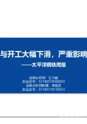 钢铁周报：地产拿地与开工大幅下滑，严重影响钢材需求