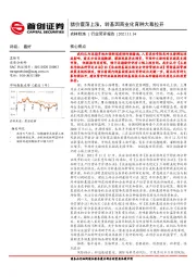 农林牧渔行业简评报告：猪价震荡上涨，转基因商业化育种大幕拉开