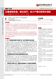 快递行业2021年“双11”专题：总量继续高增，峰谷趋平，助力产需匹配降本增效