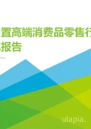 中国闲置高端消费品零售行业研究报告