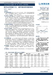 化工行业2021年11月第三周周报：国际油价宽幅下行，碳纤维材料涨势强劲