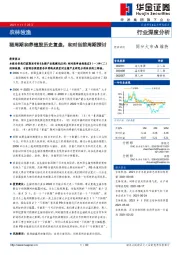 农林牧渔行业深度分析：猪周期和养殖股历史复盘，和对当前周期探讨