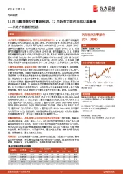 汽车和汽车零部件行业研究:新势力销量跟踪报告:11月小鹏理想交付量超预期,12月新势力或达全年订单峰值