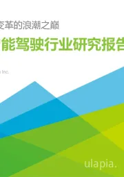 汽车产业变革的浪潮之巅：中国智能驾驶行业研究报告