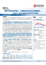 酒店行业:震荡中静待复苏曙光,不惧短期风浪布局后疫情时代-当前时点,我们怎么看酒店业的投资机会和行情演绎?
