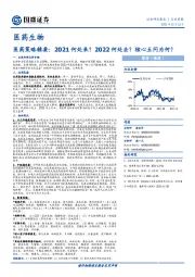 医药生物行业周报：医药策略精要：2021何处来？2022何处去？核心五问为何？