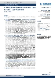 冷链物流行业研究：从战略高度理解冷链物流十四五规划，聚焦核心痛点、高景气度将持续