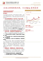 金融科技动态跟踪：全面注册制预期加持，行业Beta看同花顺