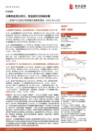 房地产行业统计局数据月度跟踪报告（2021年11月）：自筹资金同比转正，资金面状况持续改善