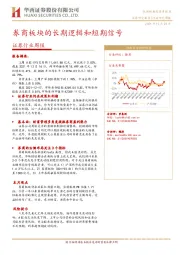 证券行业周报:券商板块的长期逻辑和短期信号