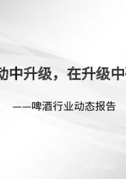 啤酒行业动态报告:在变动中升级,在升级中破局