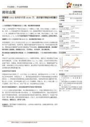 稀有金属行业研究周报：碳酸锂2202合约价升至28.95万，坚定看好锂板块配置价值