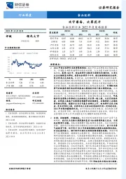 食品饮料行业2022年度策略报告：攻守兼备，次第花开