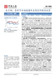 轻工制造行业专题：电子烟：各环节市场规模及长期空间假设测算