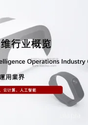 2021年中国IT智能运维行业概览