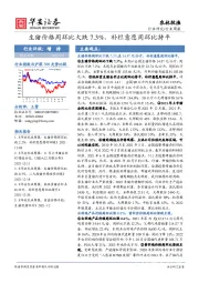 农林牧渔行业周报：生猪价格周环比大跌7.3%，补栏意愿周环比持平