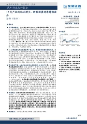 汽车行业点评报告：12月产批同比正增长，新能源渗透率持续提升