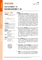 保险：养老产业专题研究（四）：险企养老社区布局先下一城