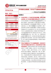 汽车电子行业深度报告：汽车智能化加速渗透，汽车电子产业链迎来发展机遇