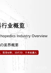 2021年中国创伤骨科行业概览