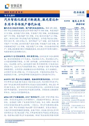 电子元器件：汽车智能化程度不断提高，激光雷达和车用半导体国产替代加速