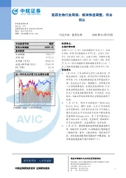 医药生物行业周报：板块快速调整，何去何从
