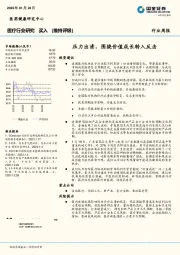 医疗行业研究：压力出清，围绕价值成长转入反击