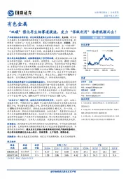 有色金属行业深度：“双碳”催化再生铝赛道提速，发力“保级利用”谁将脱颖而出？