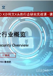 2021年中国网络安全行业概览
