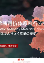 2021年中国诊断用抗体原料行业概览