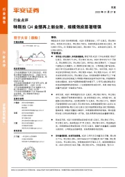 汽车行业点评：特斯拉Q4业绩再上新台阶，规模效应显著增强