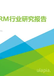 中国CRM行业研究报告