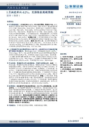 汽车行业点评报告：1月批发环比-8.2%，交强险表现超预期