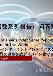2021年中国物联网指数系列报告：问苍茫大地谁主沉浮