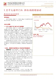 摩托车行业点评报告：1月中大排开门红 供给端持续驱动