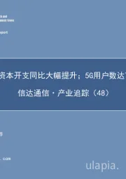 信达通信·产业追踪（48）：阿里资本开支同比大幅提升；5G用户数达7.58亿