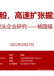 快餐龙头企业研究——杨国福：麻辣烫第一股，高速扩张掘金2B供应链