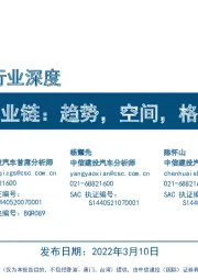 汽车:一体化压铸产业链:趋势,空间,格局与投资机会