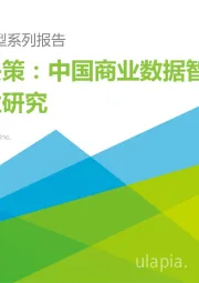 数字化转型系列报告：数字决策：中国商业数据智能行业研究