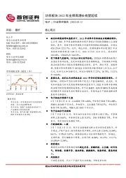 电子行业简评报告：功率板块2022年业绩高增长有望延续